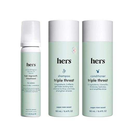 Hers Hair Strengthening Shampoo & Conditioner Set