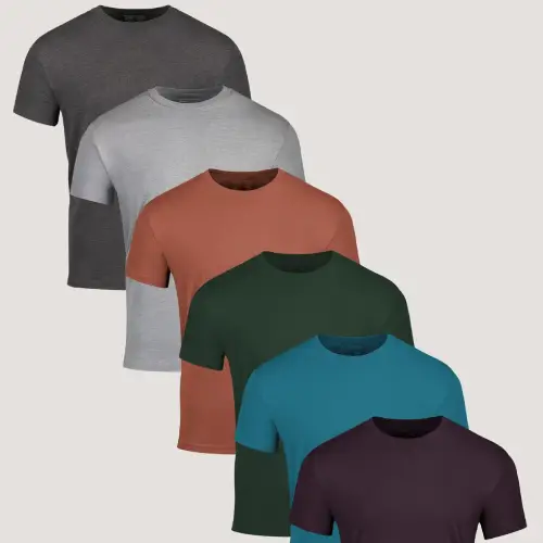 Fresh Clean Threads Best Sellers Crew 6-Pack
